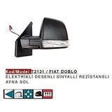 Dış Dikiz Aynası Sol Elektrikli Doblo Iıı