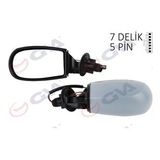 Dış Dikiz Aynası Sol Punto 04 Elektrikli Isıtmalı Siyah Astarlı Konveks Vm-156ehpl