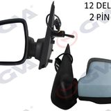 Dış Dikiz Aynası Sol Symbol-sandero 13 1 Mekanik Sinyalli Astarlı Konveks 2 Fiş Vm-6129pl