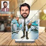 Diş Doktoru 3d Ahşap Biblo,sevgiliye Hediye,doğum Günü Hediyesi