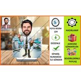 Diş Doktoru Karikatür Biblo,Sevgiliye Hediye,Doğum Günü Hediyesi
