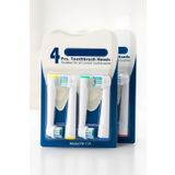 Diş Fırçası Yedek Fırça Başlıkları, Oral B Braun için 16 Adet Elektrikli Diş Fırçası Başlığı, EB17-P Standart Fırça Başlıkları Oral B pro 1000/3000/5000, Vitality Smart Genius Serisi