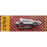 Dış Kapı Emniyet Kilidi / Çelik Pimli - 16 CM* 14 MM - Alüminyum Gri - 1 Adet