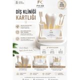 Diş Kliniği Kartlığı ve Masaüstü Organizeri – 3D Baskı Özel Tasarım Kartvizitlik