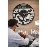 Diş Kliniği Ve Dış Hekimi İçin Duvar Saati Kişiye Özel No:100051