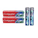 Diş Macunu 100 Ml Üçlü Etki 2 Adet + Difaş Oralcare Diş Fırçası 2 Adet