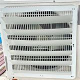 Dış Mekan AC Ünitesi Kapağı - Klima Rüzgar Saptırıcı, Rüzgar Önleyici Bölme ve Çıkış Kalkanı, Doğrudan Üfleme Koruması ve Hava Direnci için 76,2 cm x 76,2 cm Kompresör Çiti