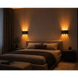 Dış Mekan LED Aplik 10 Watt AMBER Cata Haiti 3'lü Aplik CT-8011A | Bahçe, balkon ve bina cepheleri için dekoratif tasarımıyla su geçirmez, günışığı ve amber renkli dış mekan aplik serisi