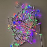 Dış Mekan Saçak Led Aydınlatma 2M Beyaz Kablo RGB Kumandalı | Kumandalı, RGB Renk Seçeneği, Dış Mekan Kullanımı, 100 LED Ampul, 10 Metre Kablo