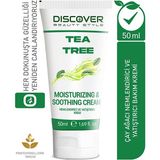 Discover Beauty Style Çay Ağacı Nemlendirici Ve Yatıştırıcı Akne Karşıtı Antiseptik Bakım Krem 50 Ml