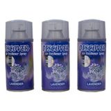 Discover Dıscover Lavander Oda Kokusu 320MLX3ADET Makinaya Uyumlu Sprey