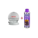 Discover Ikatem Sihirli Küre Geniş Alan Kokulandırma Makinesi Işıklı Beyaz + 1 Adet Special Solüsyonu