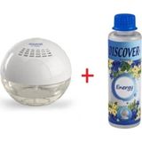 Discover Ikatem Sihirli Küre Hava Temizleme Makinesi + 1 Energy Solüsyonu Asma Koku 25 ml