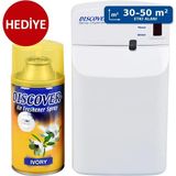 Discover Otomatik Oda Kokusu Dispenseri + Oda Kokusu Hediye