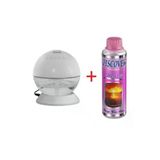 Discover Sihirli Küre Geniş Alan Kokulandırma Makinesi Işıklı Beyaz + 1 Adet Hearty Solüsyonu