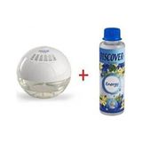 Discover Sihirli Küre Işıksız Hava Temizleme Makinesi + 1 Adet 150 ml Energy Solüsyon - Beyaz