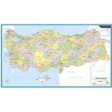 Discovery Duvar Haritası 60*100 Türkiye Siyasi *20