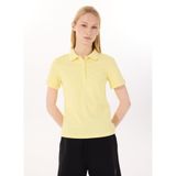 Discovery Expedition Basic Düz Polo T-Shirt, S, 5003227135, Sarı, Kadın