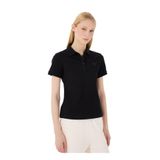 Discovery Expedition Basic Düz Polo T-Shirt, XS, 5003227252, Siyah, Kadın