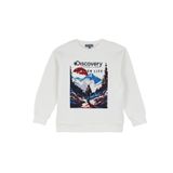 Discovery Expedition Baskılı Erkek Çocuk Kırık Beyaz Sweatshırt, 7-8 Yaş, 5003160431, Kırık Beyaz, erkek-çocuk