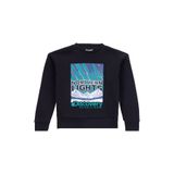 Discovery Expedition Baskılı Erkek Çocuk Siyah Sweatshırt D5WB-SWT3019