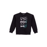 Discovery Expedition Baskılı Erkek Çocuk Siyah Sweatshırt D5WB-SWT3020