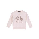 Discovery Expedition Baskılı Erkek Çocuk Sweatshirt, 5-6 Yaş, 5003282911, Krem, erkek-çocuk