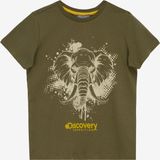 Discovery Expedition Baskılı Haki Erkek T-Shirt D5SB-TST3223