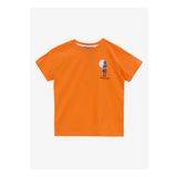 Discovery Expedition Baskılı Turuncu Erkek Çocuk T-Shirt D5SB-TST3252