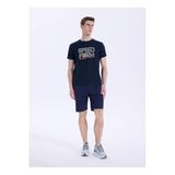 Discovery Expedition Bisiklet Baskılı T-Shirt, 2XL, 5003329627, Lacivert, Erkek