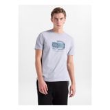 Discovery Expedition Bisiklet Baskılı T-Shirt, XL, 5003329853, Gri, Erkek