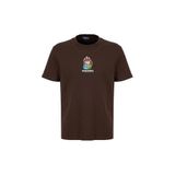 Discovery Expedition Bisiklet Relaxed Düz T-Shirt, 2XL, 5003332480, Kahve, Erkek