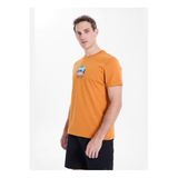 Discovery Expedition Bisiklet Relaxed Düz T-Shirt, L, 5003332399, Turuncu, Erkek