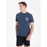 Discovery Expedition Bisiklet Relaxed Düz T-Shirt, L, 5003332429, Antrasit, Erkek