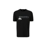 Discovery Expedition Bisiklet Yaka Basic Baskılı T-Shirt, S, 5003107850, Siyah, Erkek