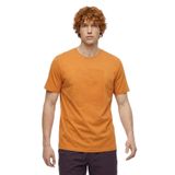 Discovery Expedition Bisiklet Yaka Relaxed Baskılı T-Shirt, 2XL, 5003330111, Turuncu, Erkek