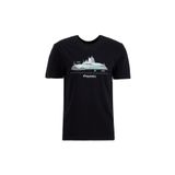 Discovery Expedition Bisiklet Yaka Relaxed Baskılı T-Shirt, L, 5003336688, Siyah, Erkek