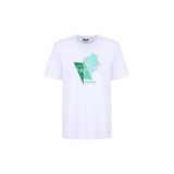 Discovery Expedition Bisiklet Yaka Relaxed Baskılı T-Shirt, M, 5003329828, Beyaz, Erkek