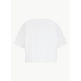 Discovery Expedition Bisiklet Yaka Relaxed Baskılı T-Shirt, S, 5003330459, Beyaz, Kadın