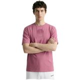 Discovery Expedition Bisiklet Yaka Relaxed Baskılı T-Shirt, XL, 5003330086, Pembe, Erkek