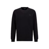 Discovery Expedition Bisiklet Yaka Relaxed Düz Sweatshirt, L, 5003276483, Siyah, erkek