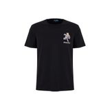 Discovery Expedition Bisiklet Yaka Relaxed Düz T-Shirt, M, 5003332416, Siyah, Erkek