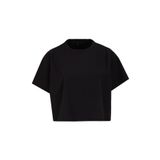 Discovery Expedition Bisiklet Yaka Relaxed Düz T-Shirt, S, 5003227186, Siyah, Kadın