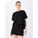 Discovery Expedition Bisiklet Yaka Relaxed Düz T-Shirt, XL, 5003227186, Siyah, Kadın