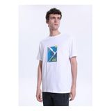 Discovery Expedition Bisiklet Yaka Relaxed Fit T-Shirt, M, 5003336700, Beyaz, Erkek