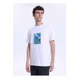Discovery Expedition Bisiklet Yaka Relaxed Fit T-Shirt, S, 5003336700, Beyaz, Erkek