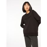 Discovery Expedition D3WL-SWT15 Siyah Bisiklet Yaka Relaxed Fit Nakışlı Kadın Sweatshirt