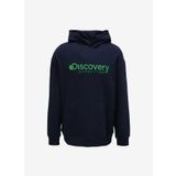 Discovery Expedition D3WM-SWT28 Lacivert Kapüşonlu Nakışlı Erkek Sweatshirt