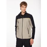 Discovery Expedition D3WM-SWT8 Bej Siyah Bato Yaka Erkek Sweatshirt