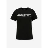 Discovery Expedition D4SL-TST3053 Siyah Kadın Bisiklet Yaka T-Shirt